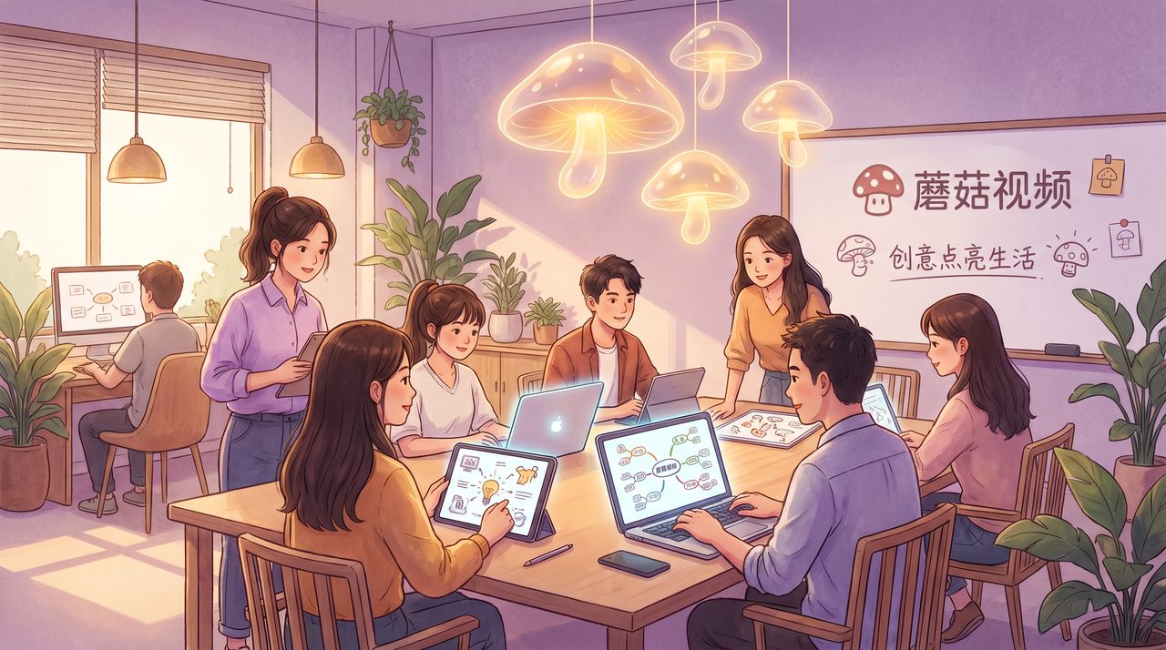 蘑菇视频品牌故事 - 创始团队与品牌起源
